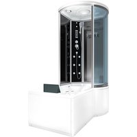 AcquaVapore Kombination Whirlpool Dusche K55-L31-WP Duschkabine Wanne 170×100 AcquaVapore Kombination Whirlpool Dusche K55-L31-WP Duschkabine Wanne 170×100