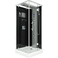 AquaVapore Duschkabine Komplettdusche D38-03R1 Fertigdusche Dusche 80x80 cm