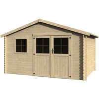 Decor et Jardin Holz-Gartenhaus Torcal 256 x 430 x 303 cm Natur / Unbehandelt – 11.01 qm Decor et Jardin Holz-Gartenhaus Torcal 256 x 430 x 303 cm Natur / Unbehandelt – 11.01 qm