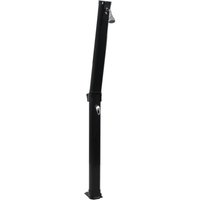 vidaXL Solardusche Klappbar Schwarz 214 cm 23 L 91719