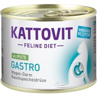 Kattovit Spezialfutter für Katzen Gastro mit Pute 185 g Kattovit Spezialfutter für Katzen Gastro mit Pute 185 g