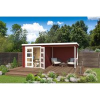 Lasita Gartenhaus Long Beach 472,2 cm x 230 cm Schwedenrot – 9.96 qm Lasita Gartenhaus Long Beach 472,2 cm x 230 cm Schwedenrot – 9.96 qm