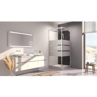 Aurlane Komplettdusche Study 90 90 cm x 90 cm x 225 cm