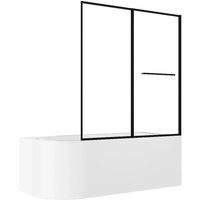 Vente-unique Duschbadewanne Anika Weiß 170 cm