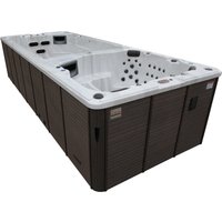 Canadian Spa Whirlpool Swim Spa St. Lawrence 594 cm x 228 cm x 137 cm Canadian Spa Whirlpool Swim Spa St. Lawrence 594 cm x 228 cm x 137 cm
