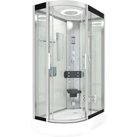 AquaVapore Duschkabine Komplettdusche Fertigdusche Dusche D60-70T0L 120x80 cm