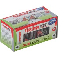 Fischer Dübel DuoPower Ø 5 mm x 25 mm LD 100 Stück Fischer Dübel DuoPower Ø 5 mm x 25 mm LD 100 Stück