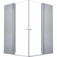 Glaszentrum Hagen - L-Form 37,5x37,5x195cm Dusckabine Eckdusche Duschabtrennung