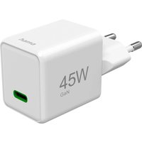 Hama Schnellladegerät Super-Mini-Charger GaN USB-C PD 45 W Weiß Hama Schnellladegerät Super-Mini-Charger GaN USB-C PD 45 W Weiß