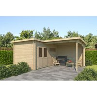Fjordholz Gartenhaus Modell Lola 28 Unbehandelt – 9.57 qm Fjordholz Gartenhaus Modell Lola 28 Unbehandelt – 9.57 qm
