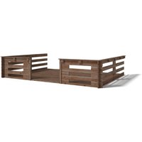 Altanka Veranda zum Gartenhaus 4×3 m Farbe Braun Imprägniert DOM542 – 3.29 qm Altanka Veranda zum Gartenhaus 4×3 m Farbe Braun Imprägniert DOM542 – 3.29 qm