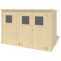 Altanka Gartenhaus Gerätehaus 4.86 m2 2.7×1.8 m 12.5 mm DOM421 – 5.62 qm Altanka Gartenhaus Gerätehaus 4.86 m2 2.7×1.8 m 12.5 mm DOM421 – 5.62 qm