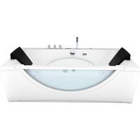 AcquaVapore Whirlpool Pool Badewanne Wanne W81R-B-SC 180×90 mit Radio+Farblicht AcquaVapore Whirlpool Pool Badewanne Wanne W81R-B-SC 180×90 mit Radio+Farblicht