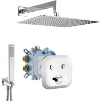 PaulGurkes Unterputz Shower Action Select Set Regendusche 30cm