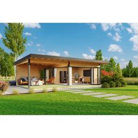 Lasita Maja Ferienhaus Domeo 10 Natur 450 cm x 450 cm – 11.63 qm Lasita Maja Ferienhaus Domeo 10 Natur 450 cm x 450 cm – 11.63 qm