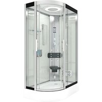 AquaVapore Duschkabine Komplettdusche Fertigdusche Dusche D60-70T0L-EC 120x80 cm