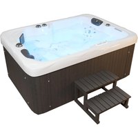 Tronitechnik Outdoor Whirlpool Levanzo 22Kw Pumpe 3Kw Heizung – 190 X 135 X 77Cm – Heizung 41 Düsen Inkl Treppe Tronitechnik Outdoor Whirlpool Levanzo 22Kw Pumpe 3Kw Heizung – 190 X 135 X 77Cm – Heizung 41 Düsen Inkl Treppe