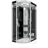 AquaVapore Duschkabine Komplettdusche Fertigdusche Dusche D60-73T0L 120x80 cm