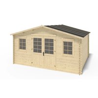 Altanka Gartenhaus Gerätehaus 20 m2 5×4 m 40 mm DOM598 – 14.75 qm Altanka Gartenhaus Gerätehaus 20 m2 5×4 m 40 mm DOM598 – 14.75 qm