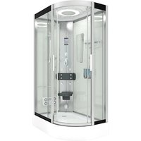 AquaVapore Duschkabine Komplettdusche Fertigdusche Dusche D60-70T0R 80x120 cm