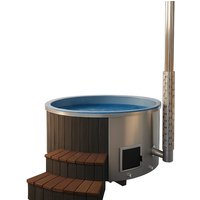 Icewolf Hot Tub Badefass mit Spa Massage & Sprudelfunktion für 4 bis 6 Personen 200cm Vollaustattung Icewolf Hot Tub Badefass mit Spa Massage & Sprudelfunktion für 4 bis 6 Personen 200cm Vollaustattung
