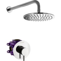 PaulGurkes Unterputz Dusche Set Komplett Regendusche