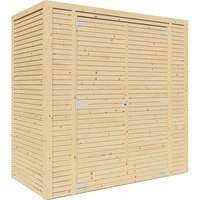 Bertilo Holz-Gartenhaus Box 1 Natur 208 cm x 103 cm FSC® – 0.46 qm Bertilo Holz-Gartenhaus Box 1 Natur 208 cm x 103 cm FSC® – 0.46 qm