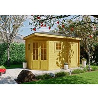 Fjordholz 5-Eck Gartenhaus Modell Evelyn 1D Kiefer Imprägniert – 10.07 qm Fjordholz 5-Eck Gartenhaus Modell Evelyn 1D Kiefer Imprägniert – 10.07 qm