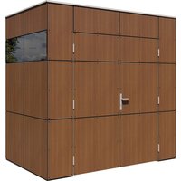 Bertilo Gartenhaus HPL Mini Italian Walnut 231 cm x 152 cm FSC® – 0.44 qm Bertilo Gartenhaus HPL Mini Italian Walnut 231 cm x 152 cm FSC® – 0.44 qm