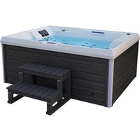 Home Deluxe Whirlpool Stream für 3 Personen 211 x 156,5 x 74,05 cm Home Deluxe Whirlpool Stream für 3 Personen 211 x 156,5 x 74,05 cm