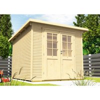 Wolff Finnhaus Holz-Gartenhaus/Gerätehaus Pulti Softl.3024 natur B x T: 295 cm x 241 cm - 6.82 qm Wolff Finnhaus Holz-Gartenhaus/Gerätehaus Pulti Softl.3024 natur B x T: 295 cm x 241 cm - 6.82 qm