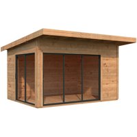 Palmako Gartenhaus Andrea Slide Plus Braun Tauchgrundiert 390 cm x 300 cm FSC® - 10.06 qm Palmako Gartenhaus Andrea Slide Plus Braun Tauchgrundiert 390 cm x 300 cm FSC® - 10.06 qm