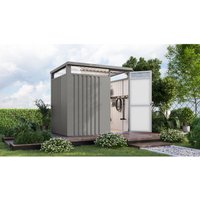 Karibu Gartenhaus Amato 1,5 Graualuminium 218 x 225 x 165 cm – 4.91 qm Karibu Gartenhaus Amato 1,5 Graualuminium 218 x 225 x 165 cm – 4.91 qm