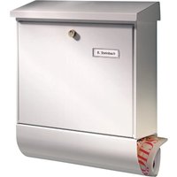 Burg Wächter Briefkasten + Box Set Vario 86720 Weiß Burg Wächter Briefkasten + Box Set Vario 86720 Weiß