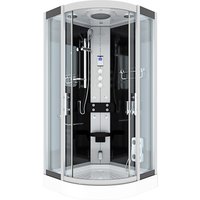 AcquaVapore Dampfdusche Duschtempel Sauna Dusche Duschkabine D46-03T3 80x80