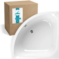 Calmwaters Eckbadewanne Modern Small 2 120x120 cm Duowanne Acryl 02SL2970