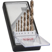 Bosch Metallbohrer-Set Pro Robust Line HSS-Co 6-teilig Bosch Metallbohrer-Set Pro Robust Line HSS-Co 6-teilig