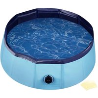Fudajo Hundepool 60x20cm Hundeschwimmbad Hundeplanschbecken Hundebadewanne