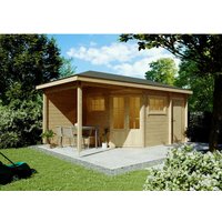 Fjordholz 5-Eck Gartenhaus Modell Evelyn 2E Farblos Imprägniert – 14.84 qm Fjordholz 5-Eck Gartenhaus Modell Evelyn 2E Farblos Imprägniert – 14.84 qm