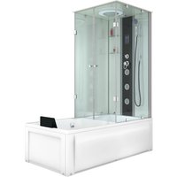 AcquaVapore Whirlpool Dusche Kombination K05-L01-WP Duschtempel 180×90 AcquaVapore Whirlpool Dusche Kombination K05-L01-WP Duschtempel 180×90