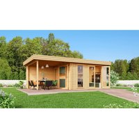 Fjordholz Gartenhaus Modell Ronya 44 Kiefer Imprägniert – 16.23 qm Fjordholz Gartenhaus Modell Ronya 44 Kiefer Imprägniert – 16.23 qm