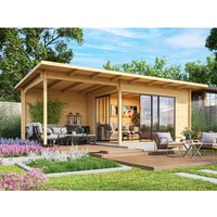 Fjordholz Gartenhaus Modell Starla 44 D 6mm Einfachverglasung Kiefer Imprägniert – 19.32 qm Fjordholz Gartenhaus Modell Starla 44 D 6mm Einfachverglasung Kiefer Imprägniert – 19.32 qm