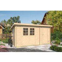 Fjordholz Gartenhaus Modell Annika 28 B Unbehandelt – 4.22 qm Fjordholz Gartenhaus Modell Annika 28 B Unbehandelt – 4.22 qm