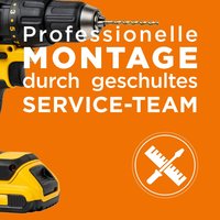 Tardis Eckdusche-Montage durch Service-Team