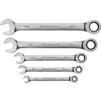 Gedore Ringratschen-Maulschlüssel Satz R07105005 8 mm - 19 mm 5-teilig Gedore Ringratschen-Maulschlüssel Satz R07105005 8 mm - 19 mm 5-teilig