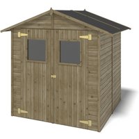 Altanka Gartenhaus Gerätehaus 3.46 m2 1.9×1.82 m 12.5 mm Imprägniert DOM218 – 5.07 qm Altanka Gartenhaus Gerätehaus 3.46 m2 1.9×1.82 m 12.5 mm Imprägniert DOM218 – 5.07 qm