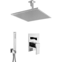 PaulGurkes Regendusche Komplett Set Unterputz Deckenmontage