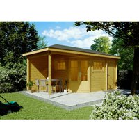 Fjordholz 5-Eck Gartenhaus Modell Evelyn 2E Kiefer Imprägniert – 14.84 qm Fjordholz 5-Eck Gartenhaus Modell Evelyn 2E Kiefer Imprägniert – 14.84 qm