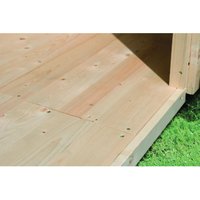 Karibu Fussboden für Gartenhaus Amato 1,5 Naturbelassen 150,4 x 217,6 cm Karibu Fussboden für Gartenhaus Amato 1,5 Naturbelassen 150,4 x 217,6 cm