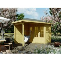 Fjordholz 5-Eck Gartenhaus Modell Evelyn 1B Kiefer Imprägniert – 10.07 qm Fjordholz 5-Eck Gartenhaus Modell Evelyn 1B Kiefer Imprägniert – 10.07 qm